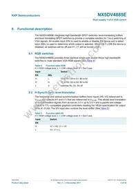 NX5DV4885EHF Datasheet Page 4