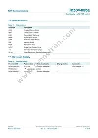 NX5DV4885EHF Datasheet Page 17