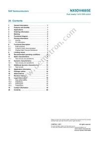 NX5DV4885EHF Datasheet Page 20