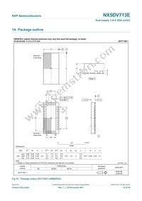 NX5DV713EHF Datasheet Page 16