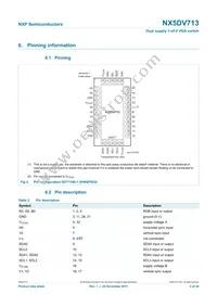NX5DV713HF Datasheet Page 3