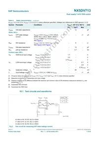 NX5DV713HF Datasheet Page 7