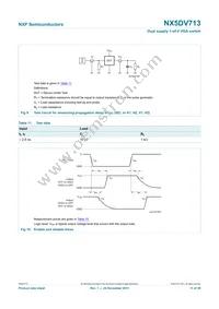 NX5DV713HF Datasheet Page 11