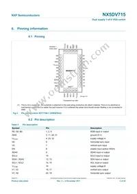 NX5DV715HF Datasheet Page 3