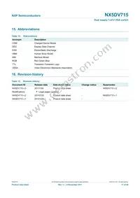 NX5DV715HF Datasheet Page 17