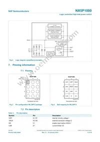 NX5P1000UKZ Datasheet Page 3