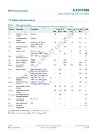 NX5P1000UKZ Datasheet Page 8