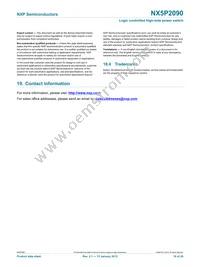 NX5P2090UKZ Datasheet Page 19