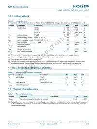 NX5P2190UKZ Datasheet Page 8