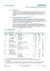 NX5P2553GUZ Datasheet Page 5