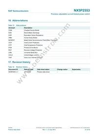 NX5P2553GUZ Datasheet Page 21