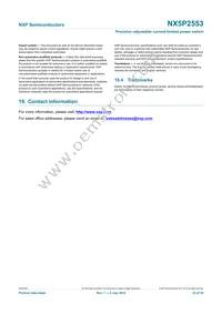 NX5P2553GUZ Datasheet Page 23