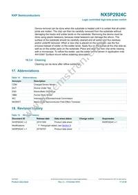 NX5P2924CUKZ Datasheet Page 17