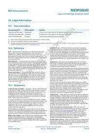 NX5P2924CUKZ Datasheet Page 18