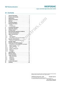 NX5P2924CUKZ Datasheet Page 20