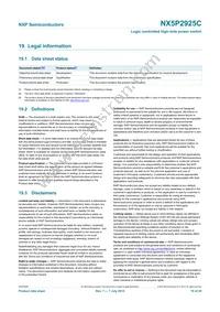 NX5P2925CUKZ Datasheet Page 18