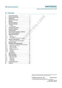 NX5P2925CUKZ Datasheet Page 20