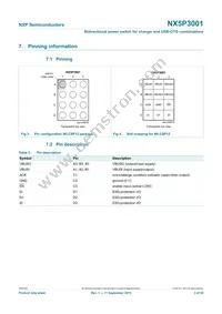 NX5P3001UKZ Datasheet Page 3
