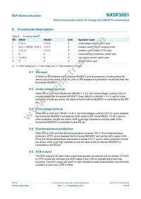NX5P3001UKZ Datasheet Page 4