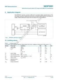 NX5P3001UKZ Datasheet Page 5