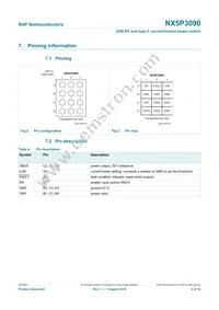 NX5P3090UKZ Datasheet Page 4