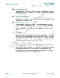 NX5P3290UKZ Datasheet Page 7
