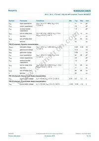 NX6020CAKSX Datasheet Page 10