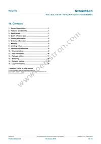 NX6020CAKSX Datasheet Page 22