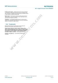 NX7002AKAR Datasheet Page 13