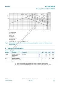 NX7002AKW Datasheet Page 4