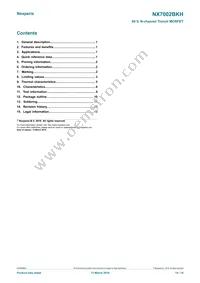 NX7002BKHH Datasheet Page 14