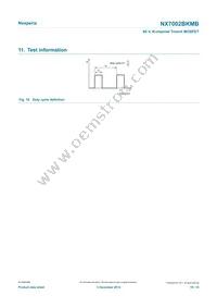 NX7002BKMBYL Datasheet Page 10