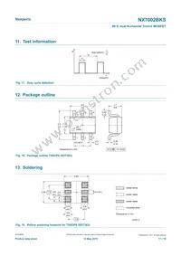 NX7002BKSX Datasheet Page 11