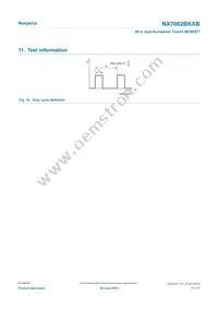 NX7002BKXBZ Datasheet Page 11