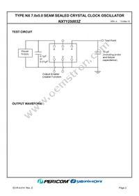 NX7125003Z Datasheet Page 4