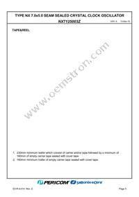 NX7125003Z Datasheet Page 7