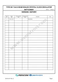 NX71C50001 Datasheet Page 2