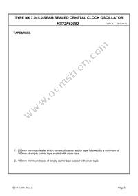 NX72F6208Z Datasheet Page 7