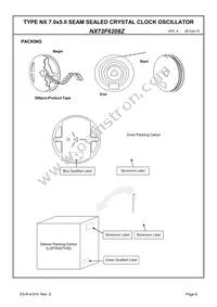 NX72F6208Z Datasheet Page 8