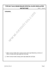 NX72G1102Z Datasheet Page 7