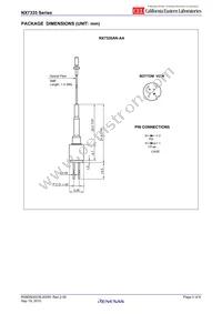 NX7335AN-AA-AZ Datasheet Page 2