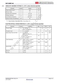 NX7338BF-AA-AZ Datasheet Page 4