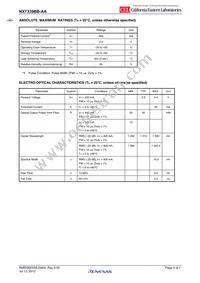 NX7339BB-AA-AZ Datasheet Page 4