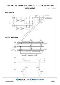 NX73K0004Z Datasheet Page 4