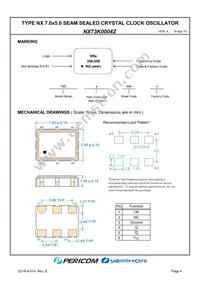 NX73K0004Z Datasheet Page 6