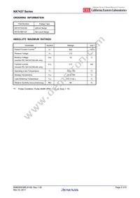 NX7437BF-AA-AZ Datasheet Page 5