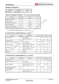 NX7537BF-AA-AZ Datasheet Page 4