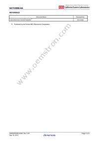 NX7539BB-AA-AZ Datasheet Page 5