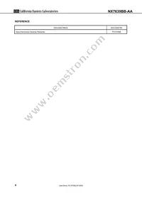 NX7639BB-AA-AZ Datasheet Page 4