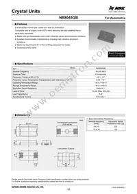 NX8045GB-40.000M-STD-CSJ-1 Datasheet Cover